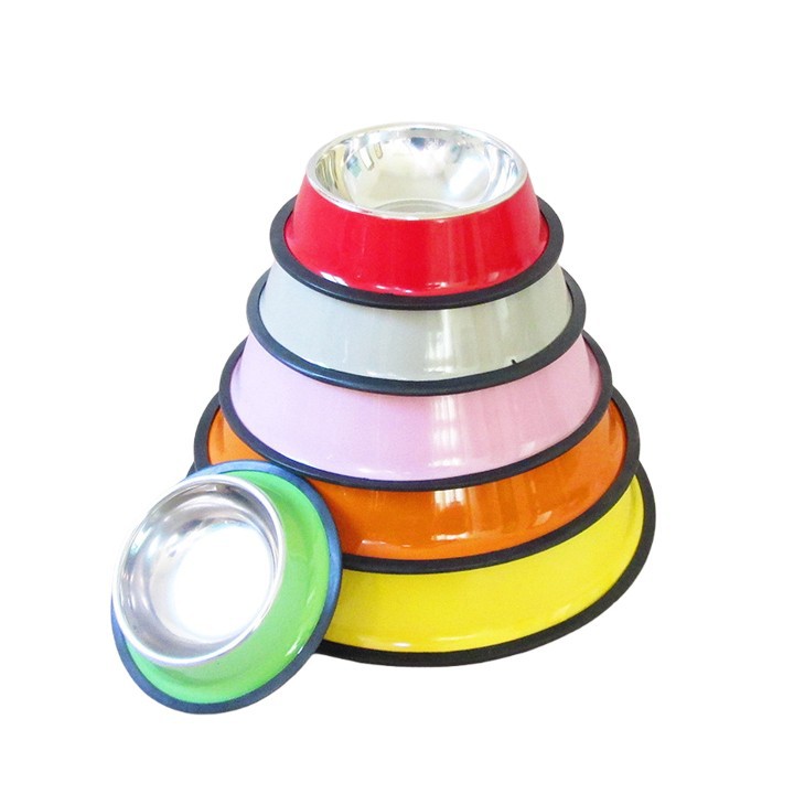 Non-slip Stainless Steel Pet Bowls