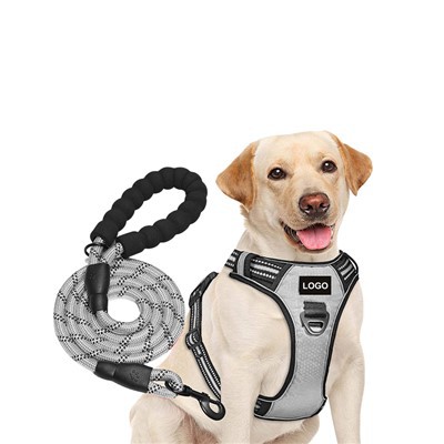 Изготовленный на заказ шлейка для собак и набор поводков для собак